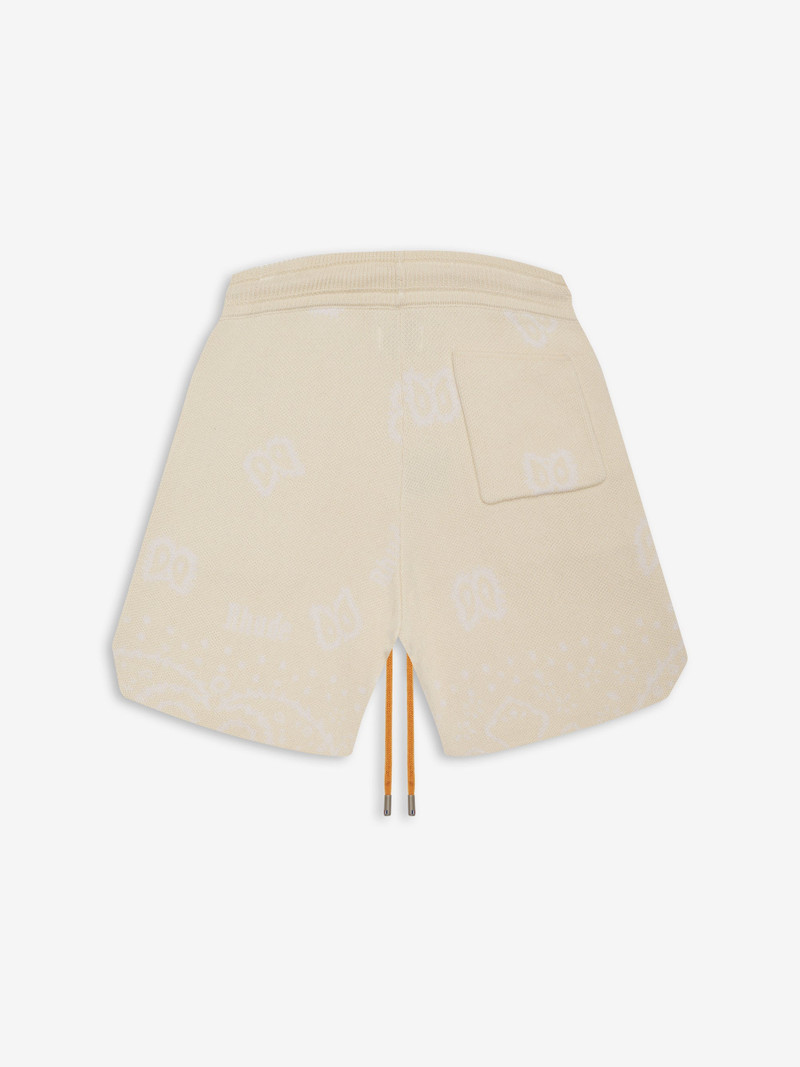 Rhude KNIT BANDANA SHORTS outlook