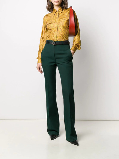 Victoria Beckham high-rise flared trousers outlook