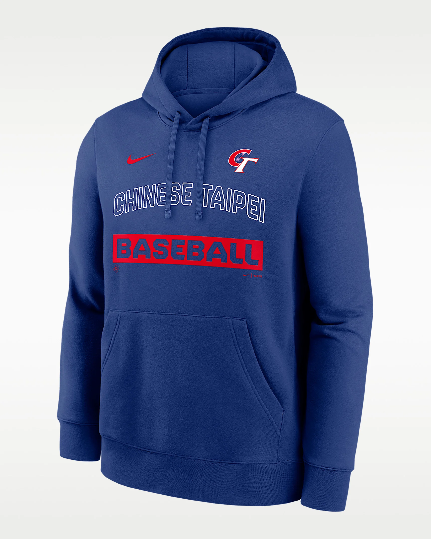 Chinese Taipei National Baseball Team 2026 World Baseball Classic Club Men's Nike Pullover Hoodie - 1