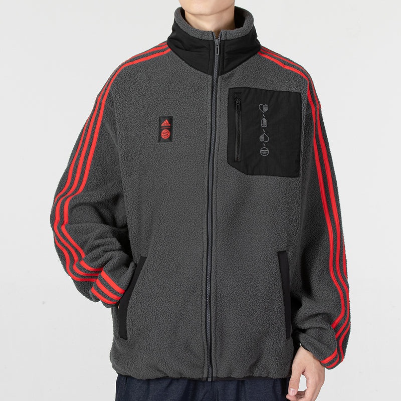 adidas Fcb Ls Flc Jkt HF1343 - 3