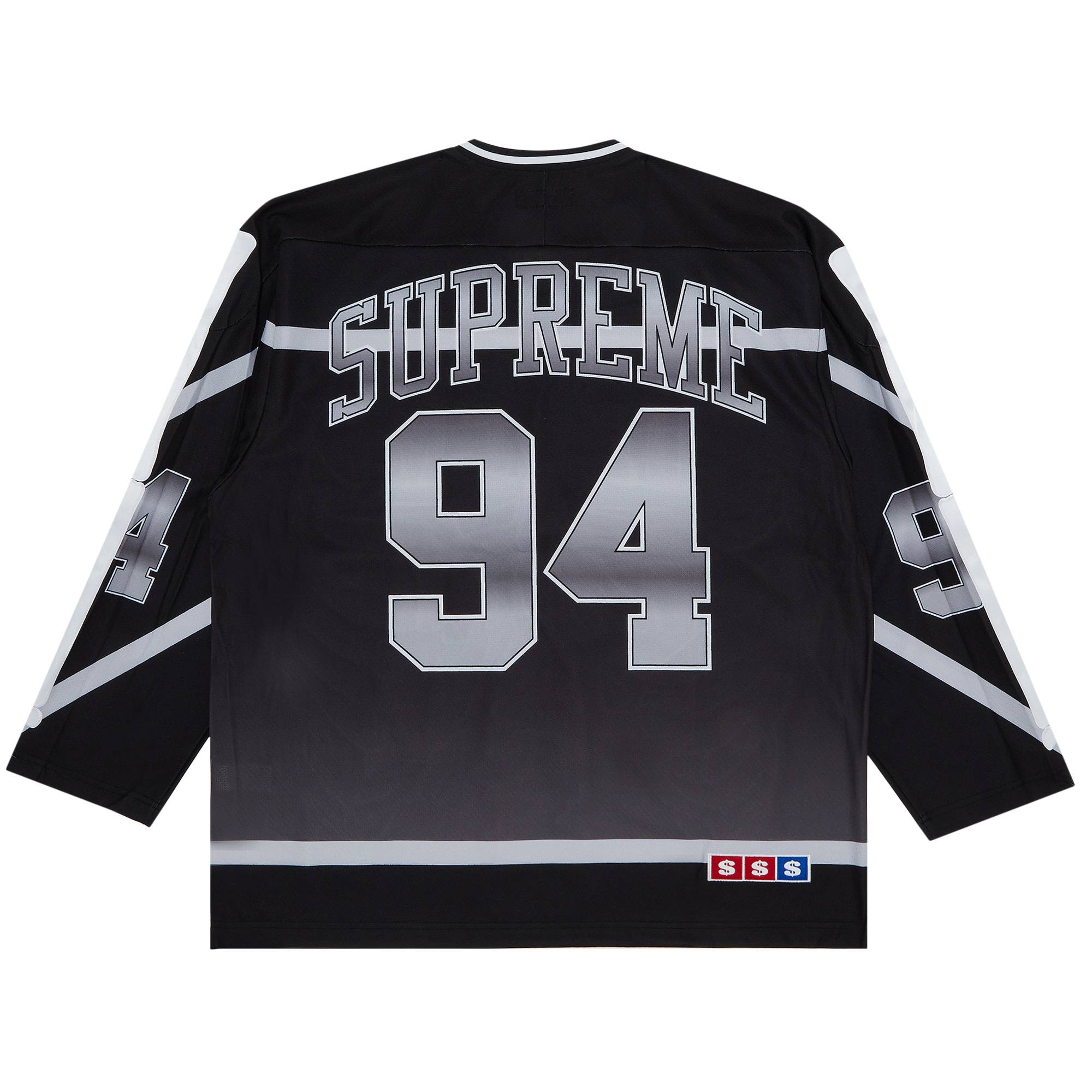 Supreme Supreme Bones Hockey Jersey 'Black' | REVERSIBLE
