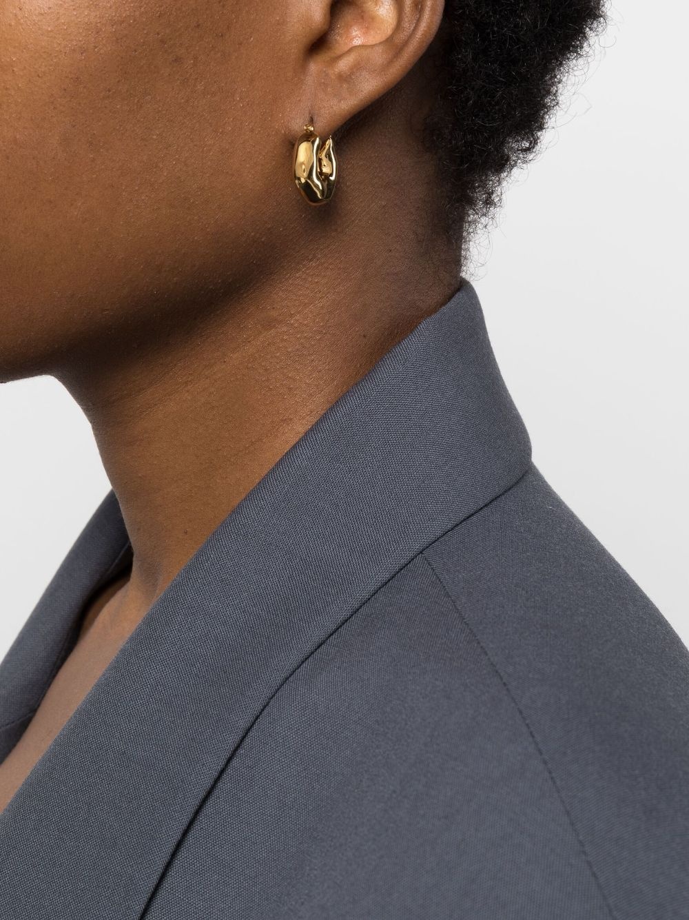 small hoop earrings - 2