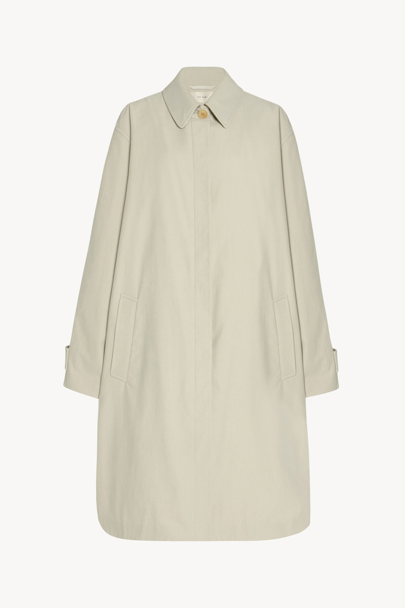 Pluma Coat in Cotton and Cashmere 1