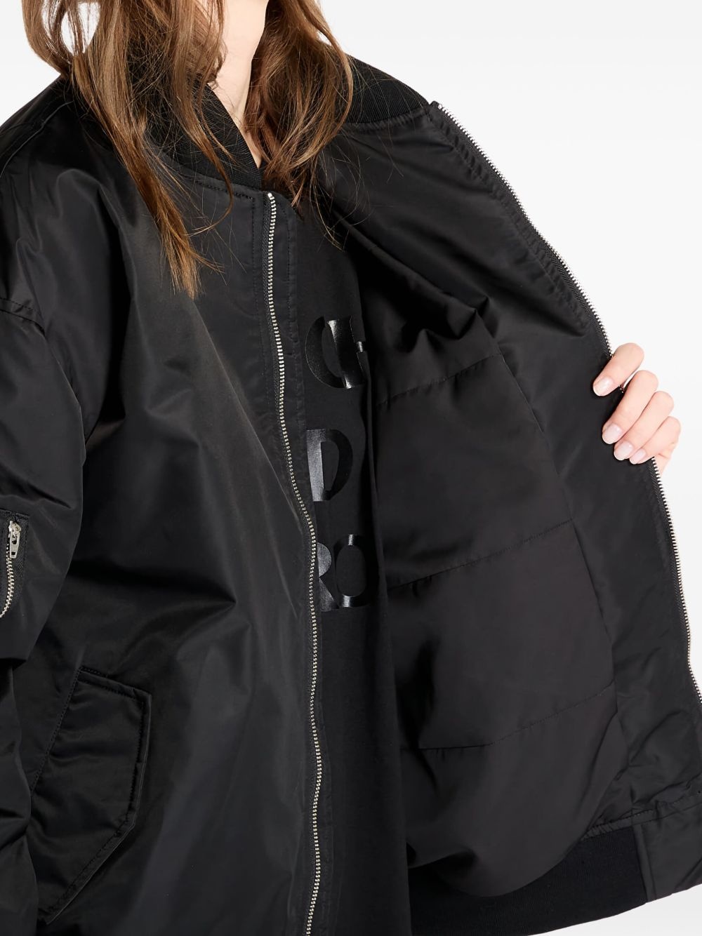 zip-up bomber jacket - 5