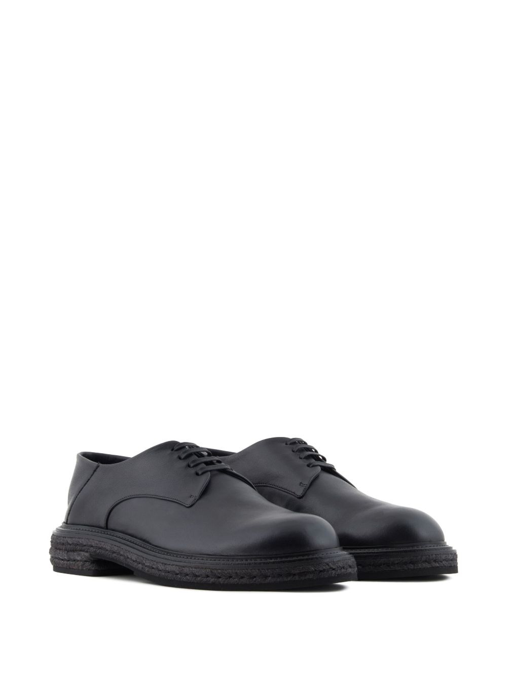 leather derby shoes - 4