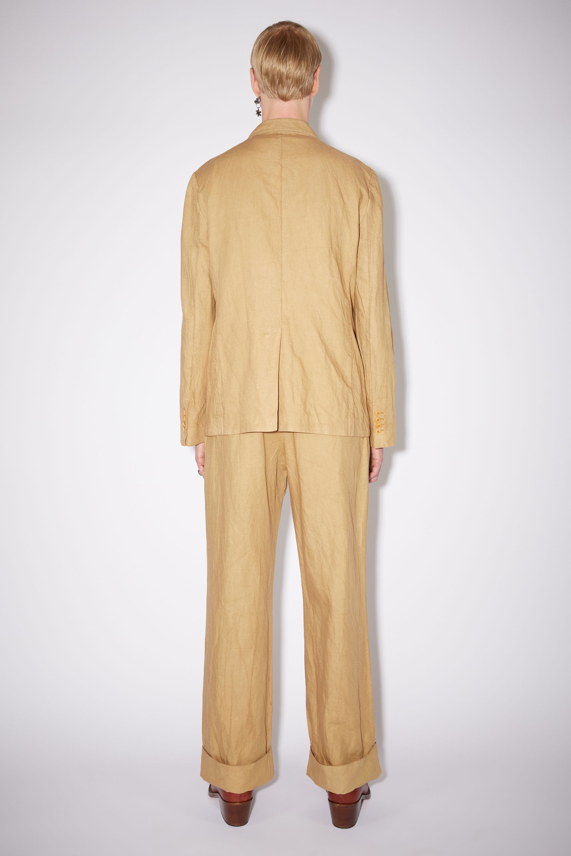 Suit jacket - Almond beige - 3