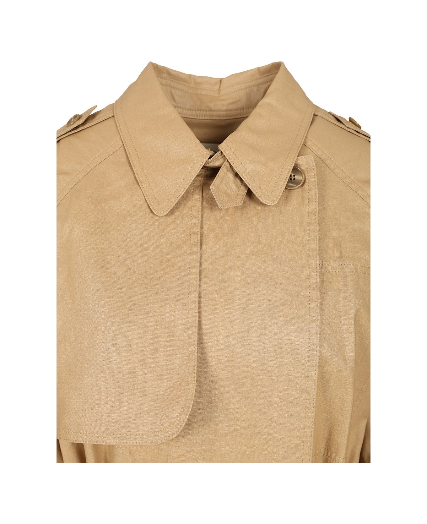 'freanne' Long Trench Coat - 5