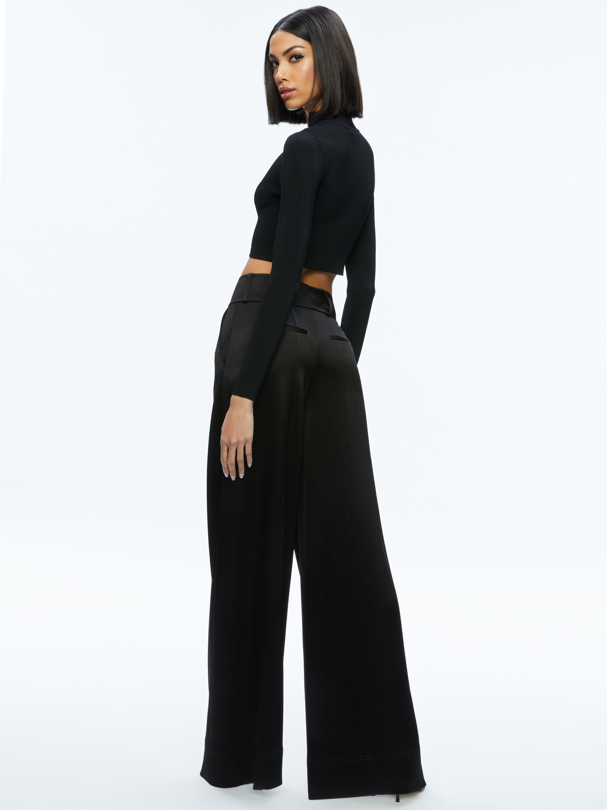 DORRIS RIBBED ZIP UP CARDIGAN - 3