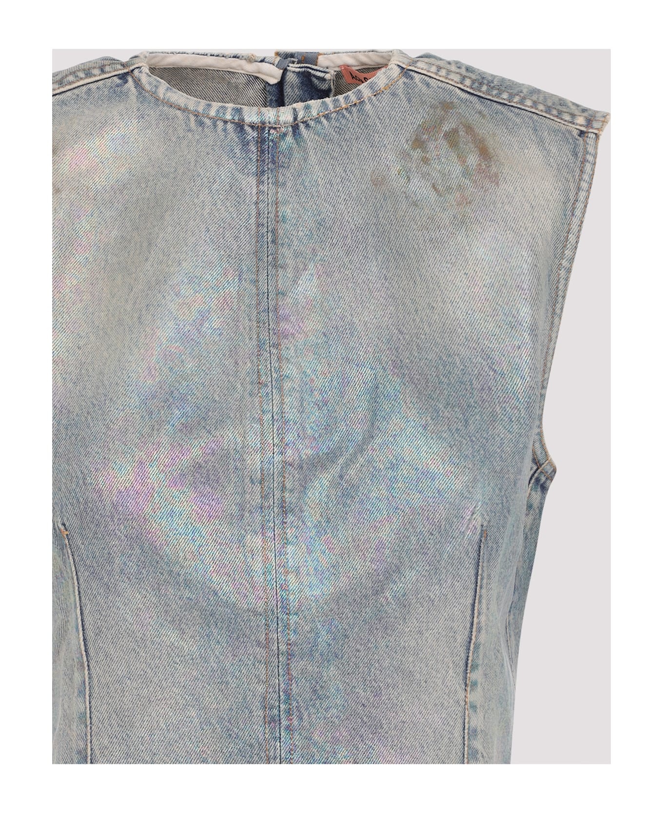 Mini Dress Denim - 5