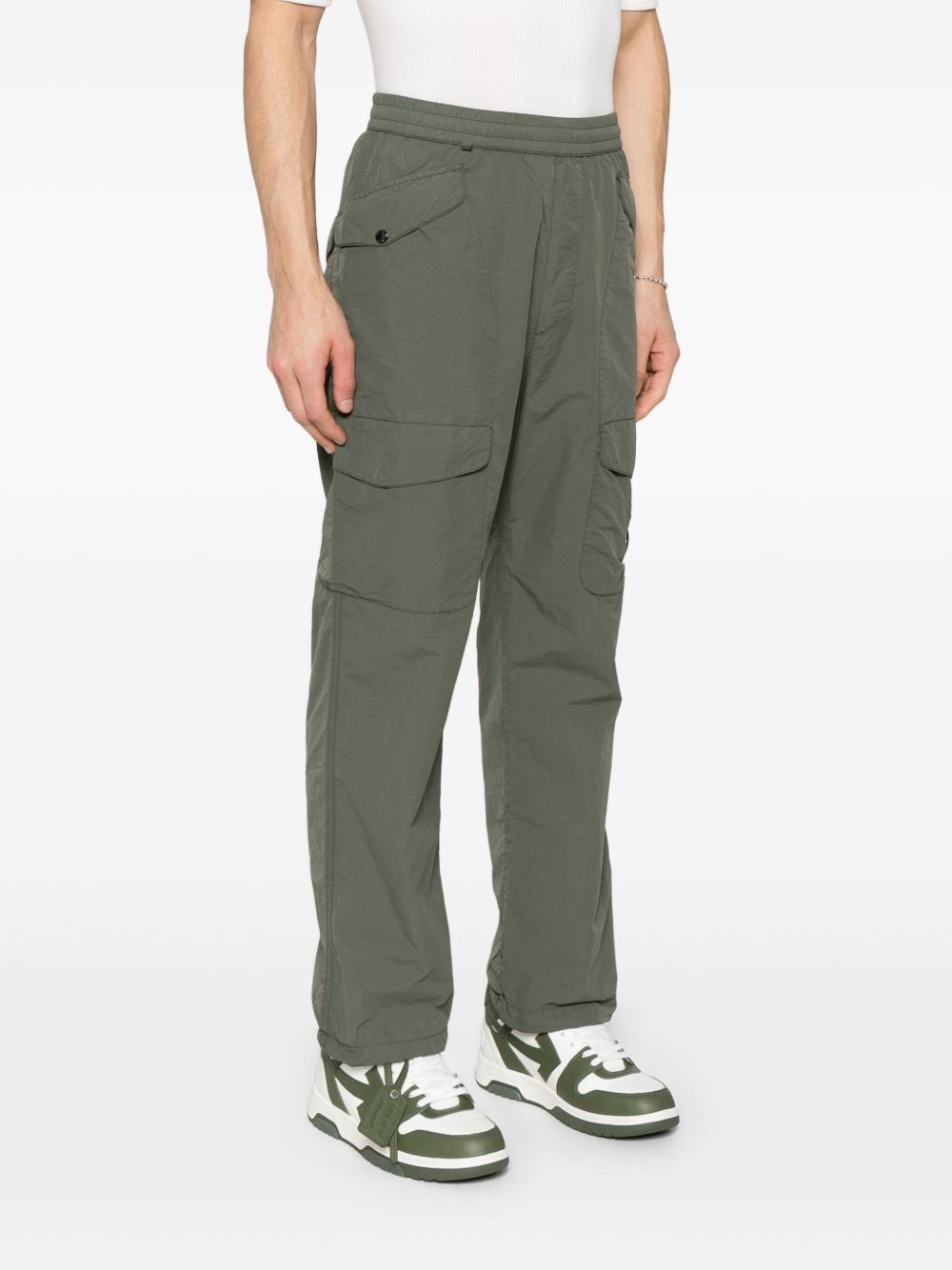 Lens-detail cargo pants - 3
