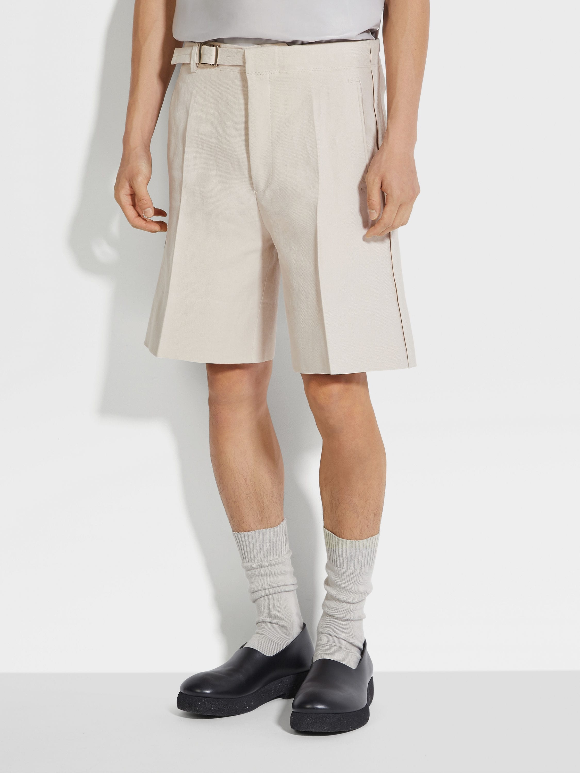 OFF WHITE OASI LINO SHORT PANTS - 5