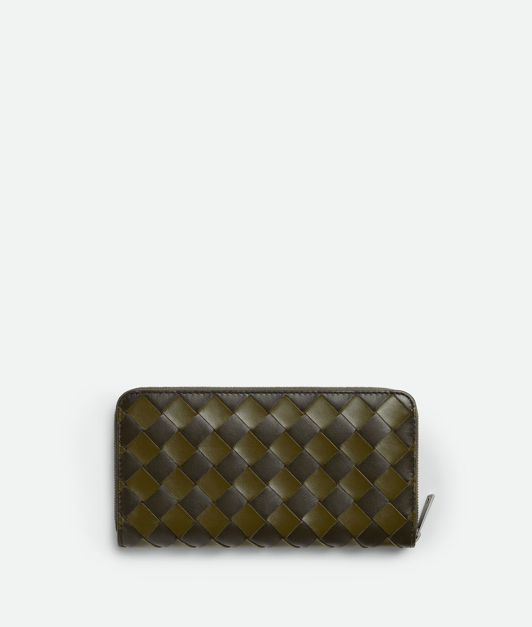 Intrecciato Zip Around Wallet - 4