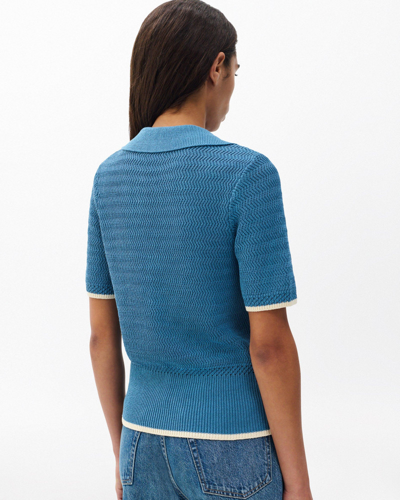 Costi Knit Polo Shirt 6