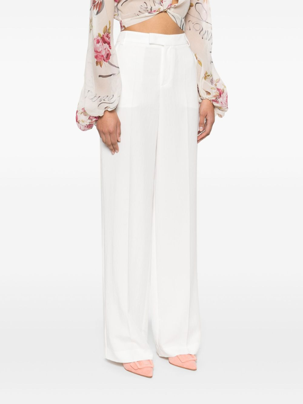 logo-lettering trousers - 3