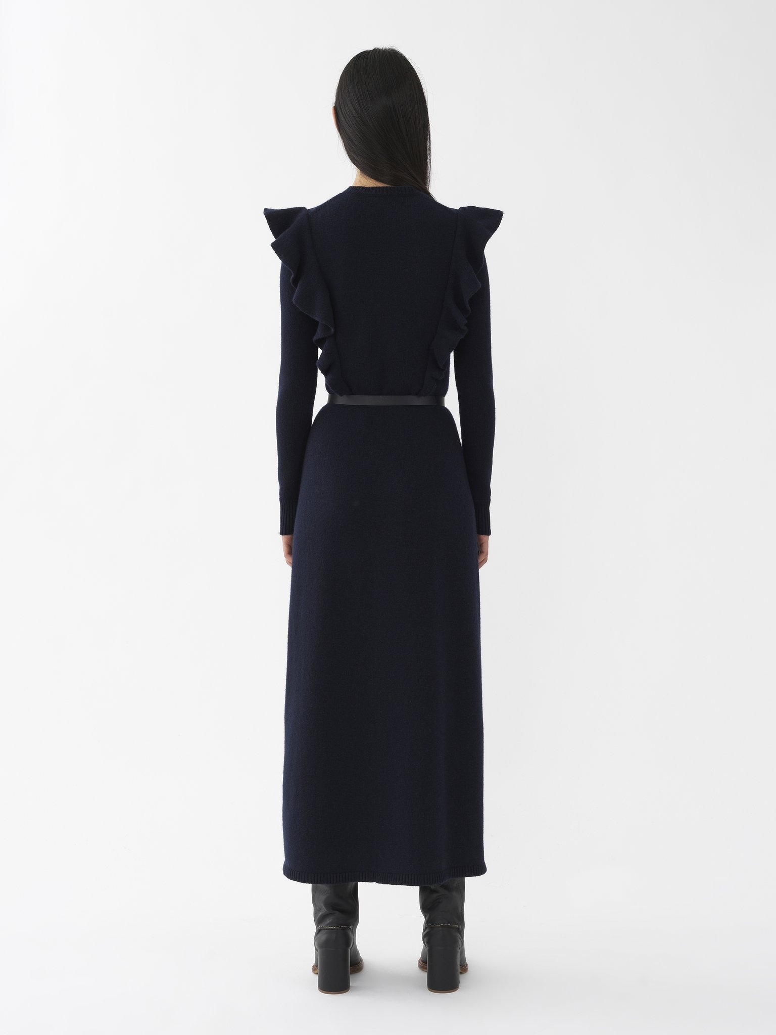 LONG KNIT DRESS - 5