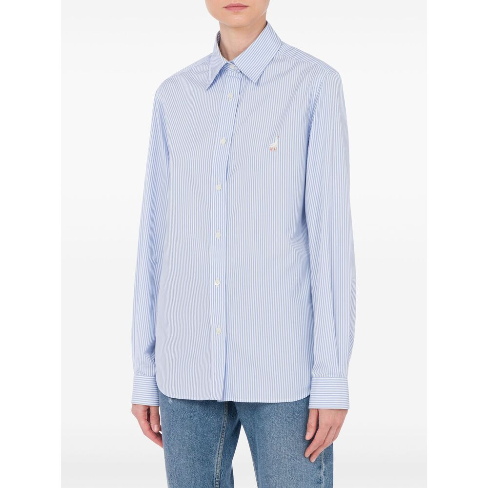 Moschino Blue Tops - Shirts Women - 3
