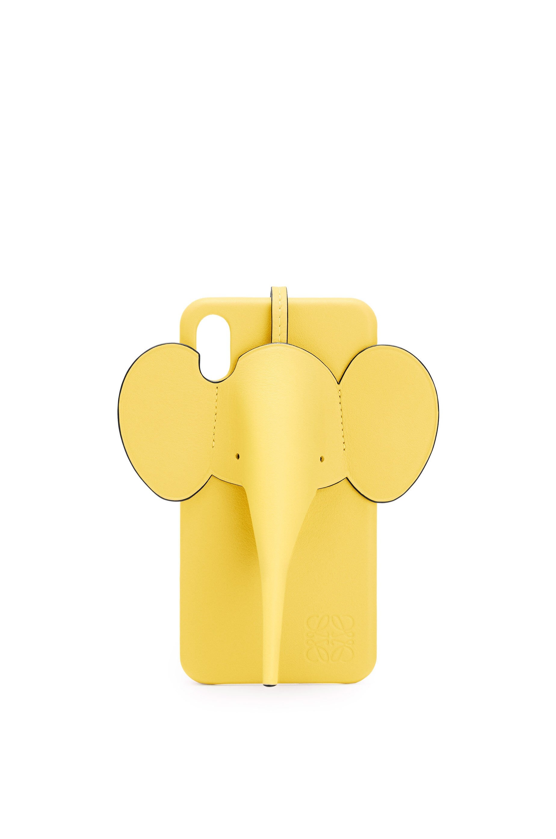 Elephant cover for iPhone XS Max in classic calfskin - 1