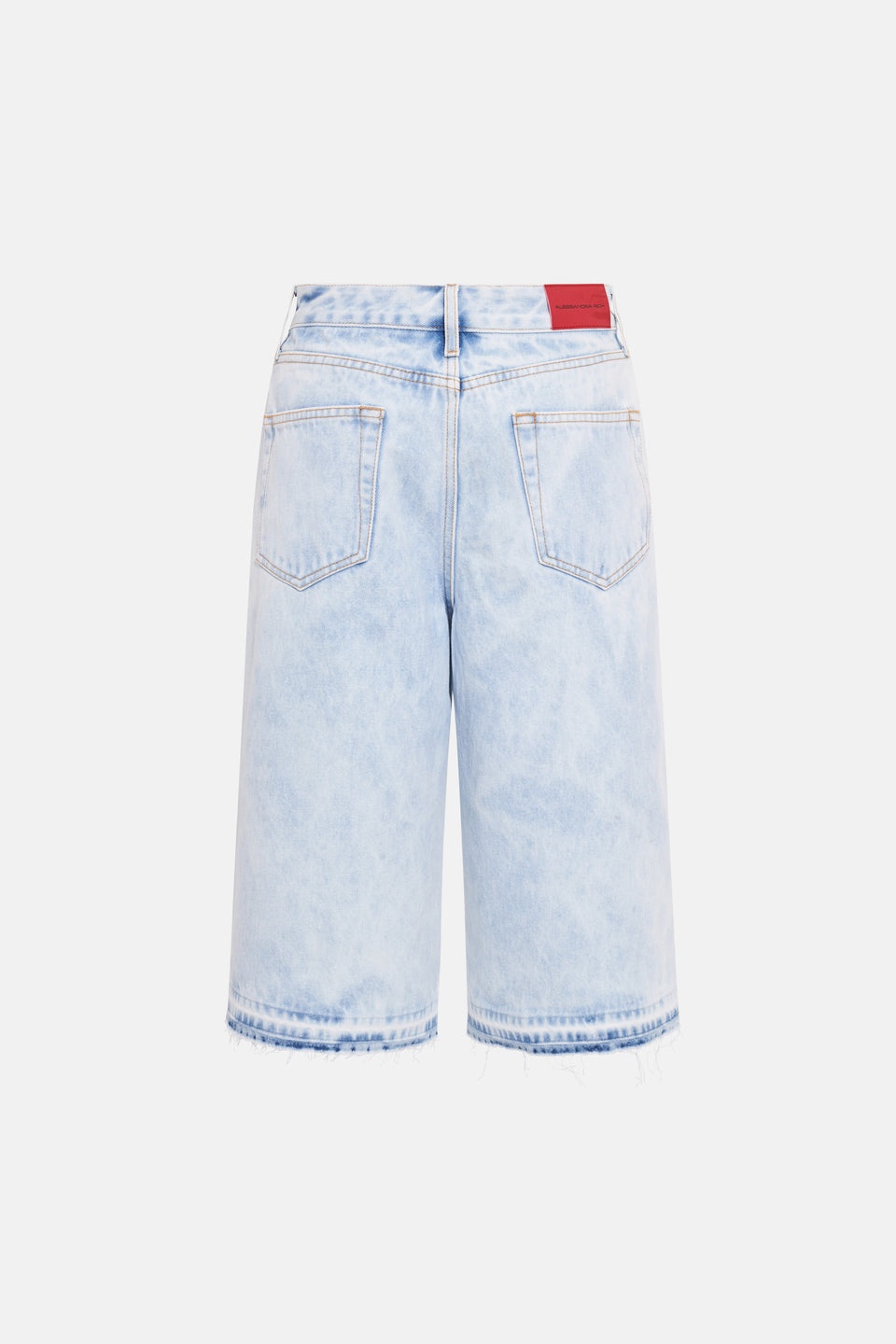 DENIM BERMUDA WITH STUDS - 2