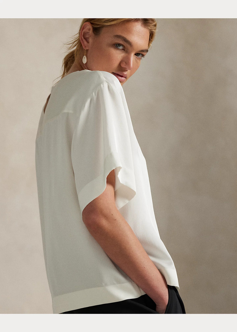 Oversize Satin Tee 5