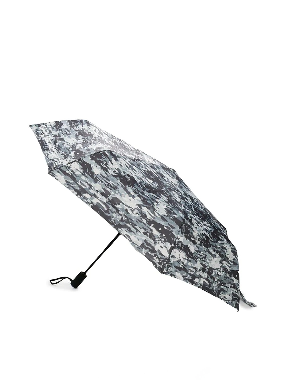 camouflage-print umbrella - 2