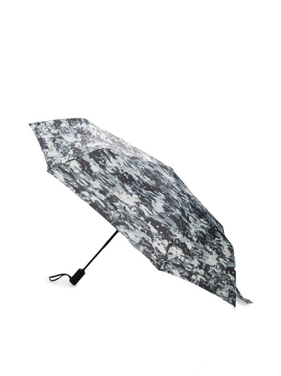 White Mountaineering camouflage-print umbrella outlook