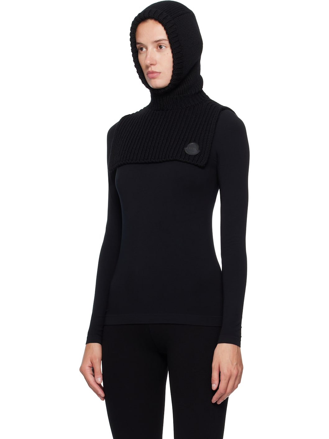 Moncler x EE72 Black Wool Balaclava - 4
