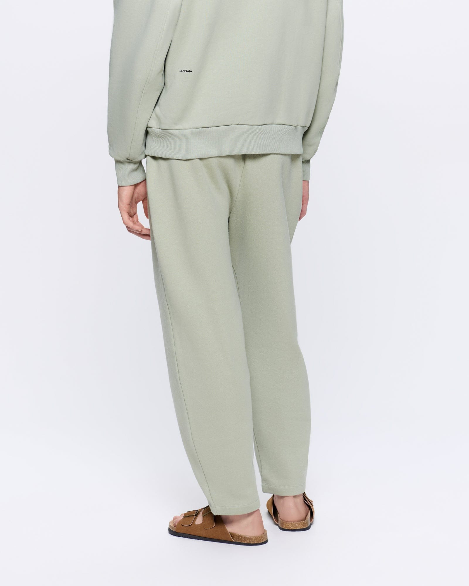 Mens DNA Barrel-Leg Track Pants - Moss Green - 3