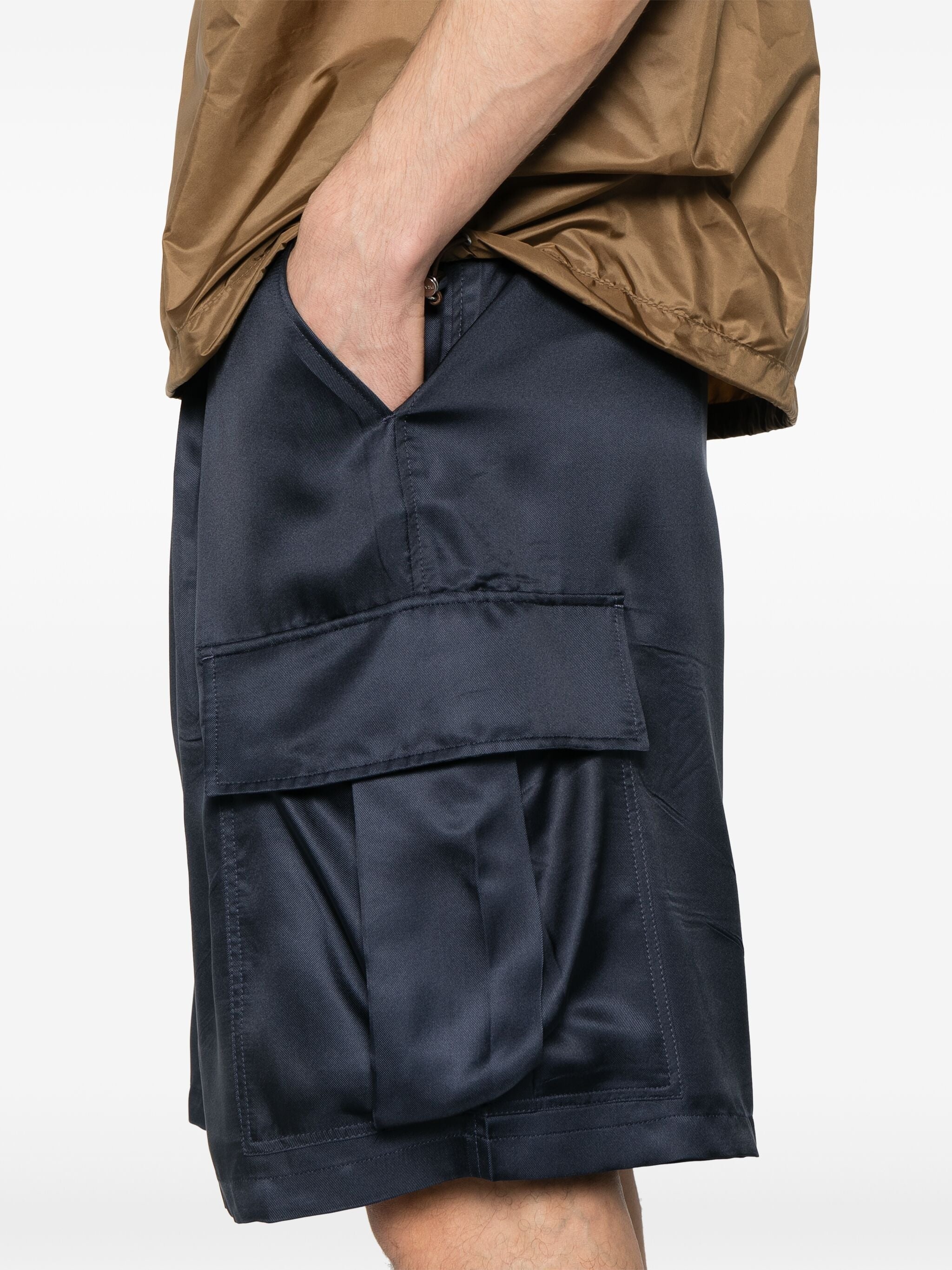 Silk Cargo Shorts - 2