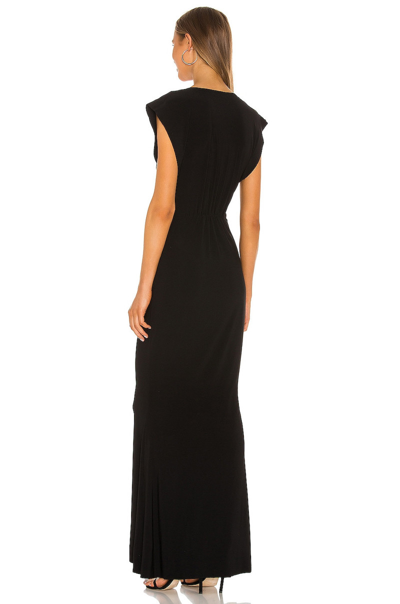 NORMA KAMALI X REVOLVE V Neck Rectangle Gown outlook