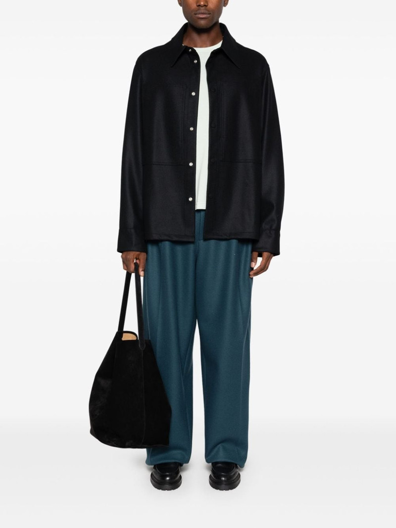 Jil Sander wool shirt outlook