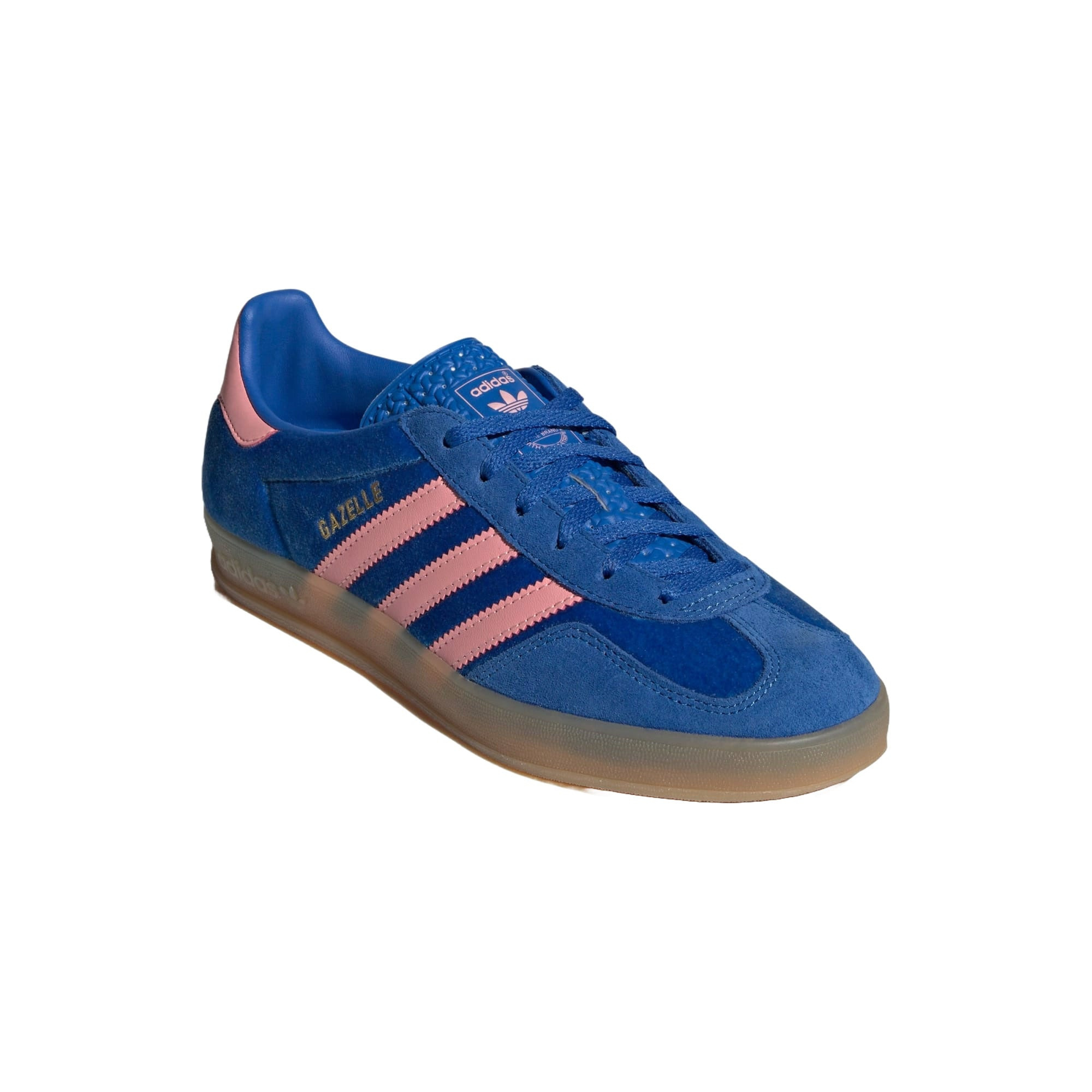 (WMNS) adidas Gazelle Indoor 'Blue Semi Pink Spark' IG6785 - 3