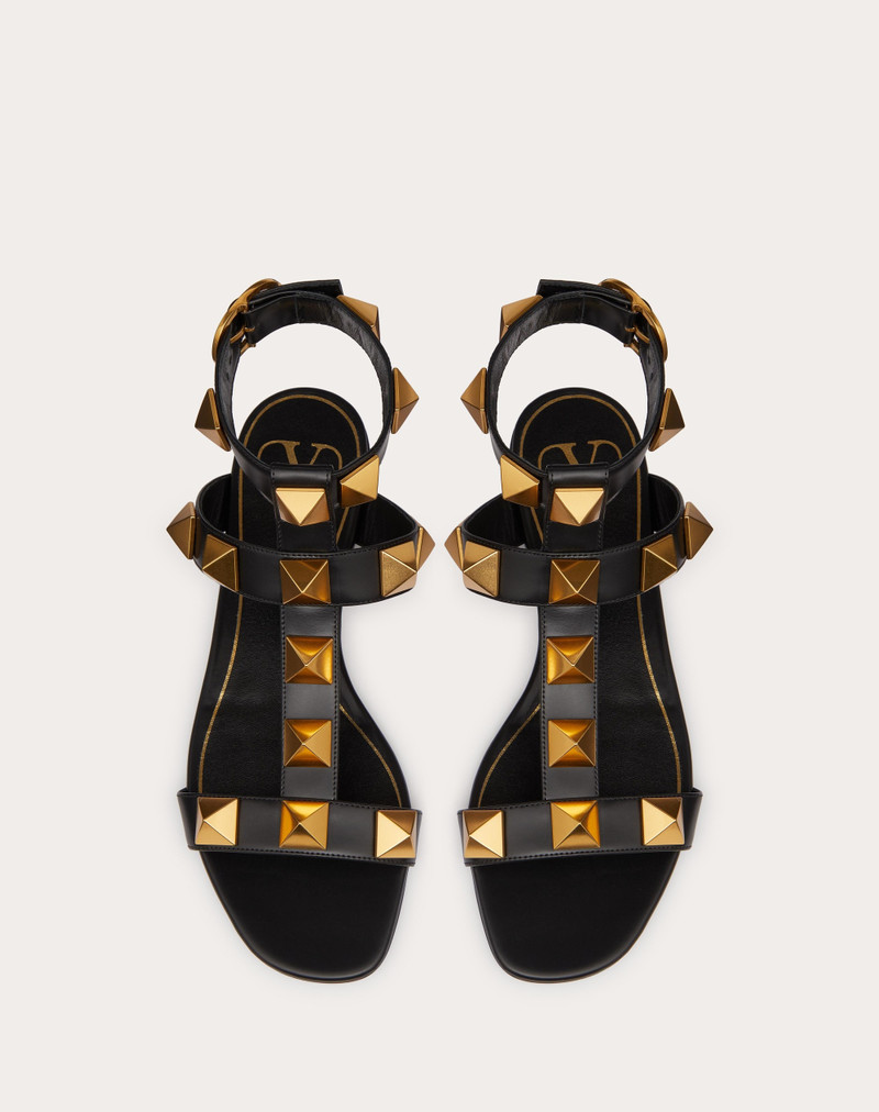 ROMAN STUD FLAT CALFSKIN SANDAL 4