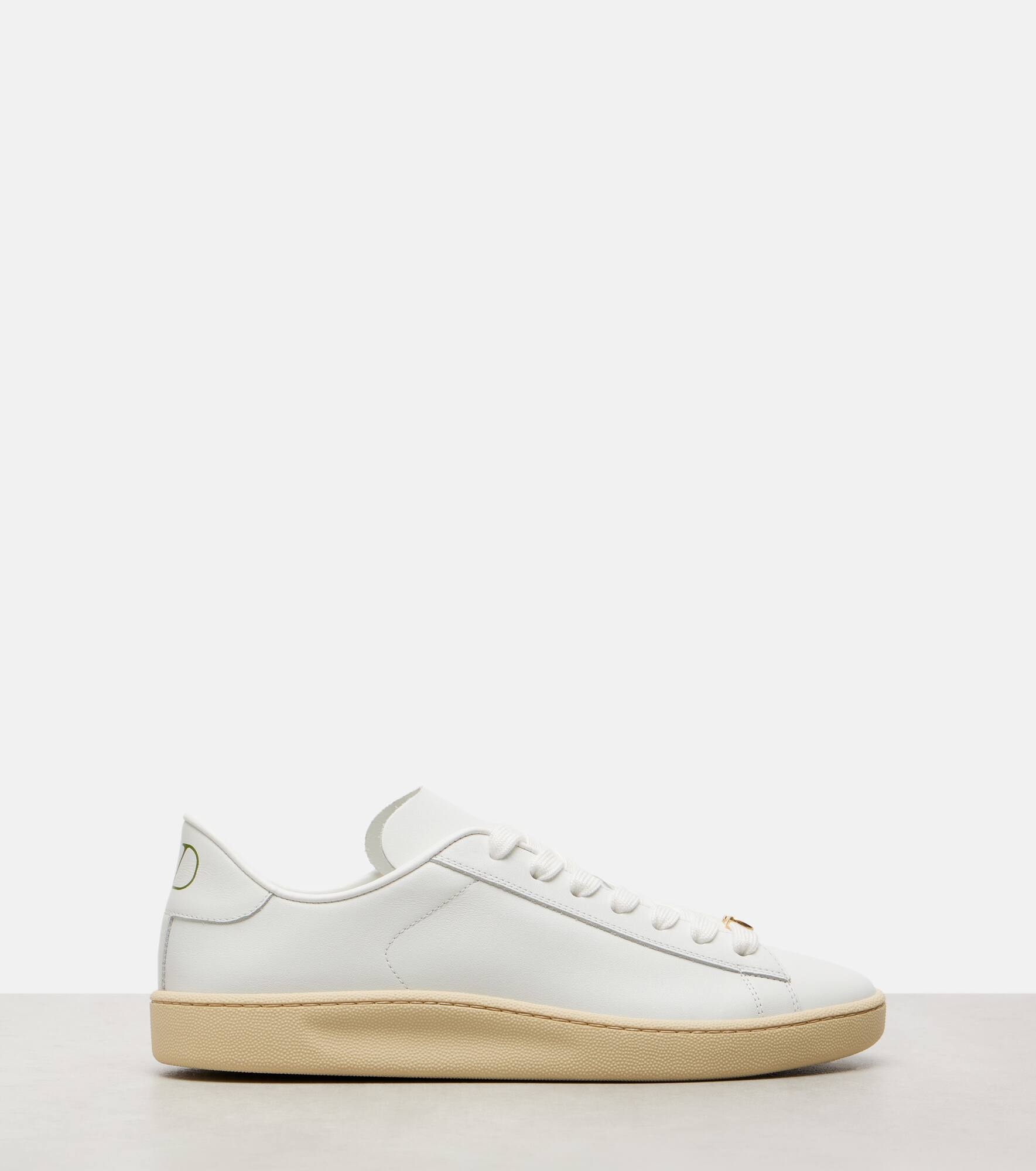 Royco VLogo leather sneakers - 4