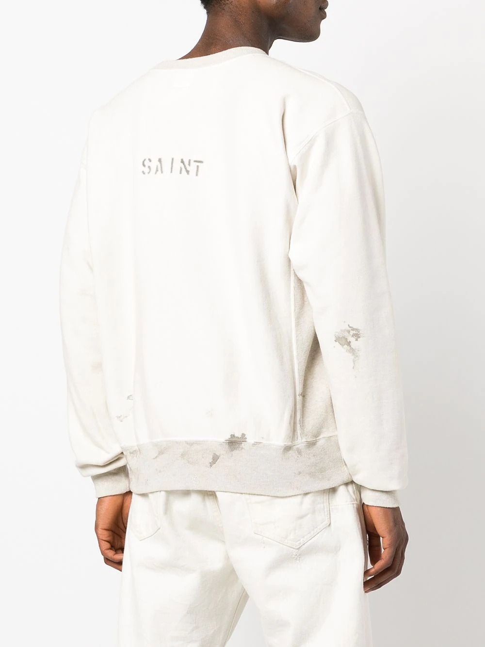 graphic-print cotton sweatshirt - 4