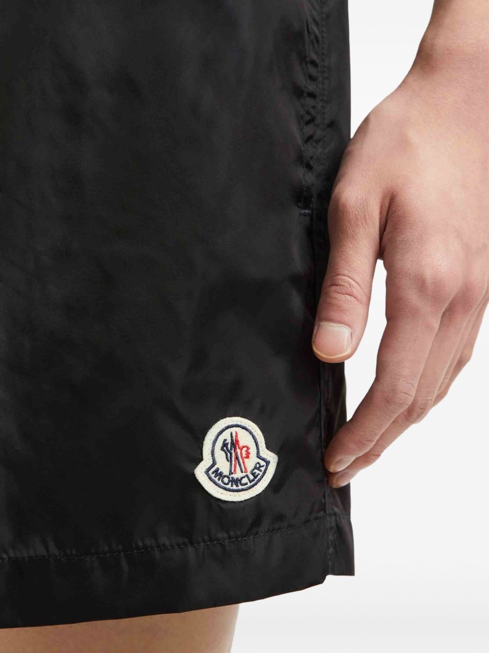 appliqué swim shorts - 5