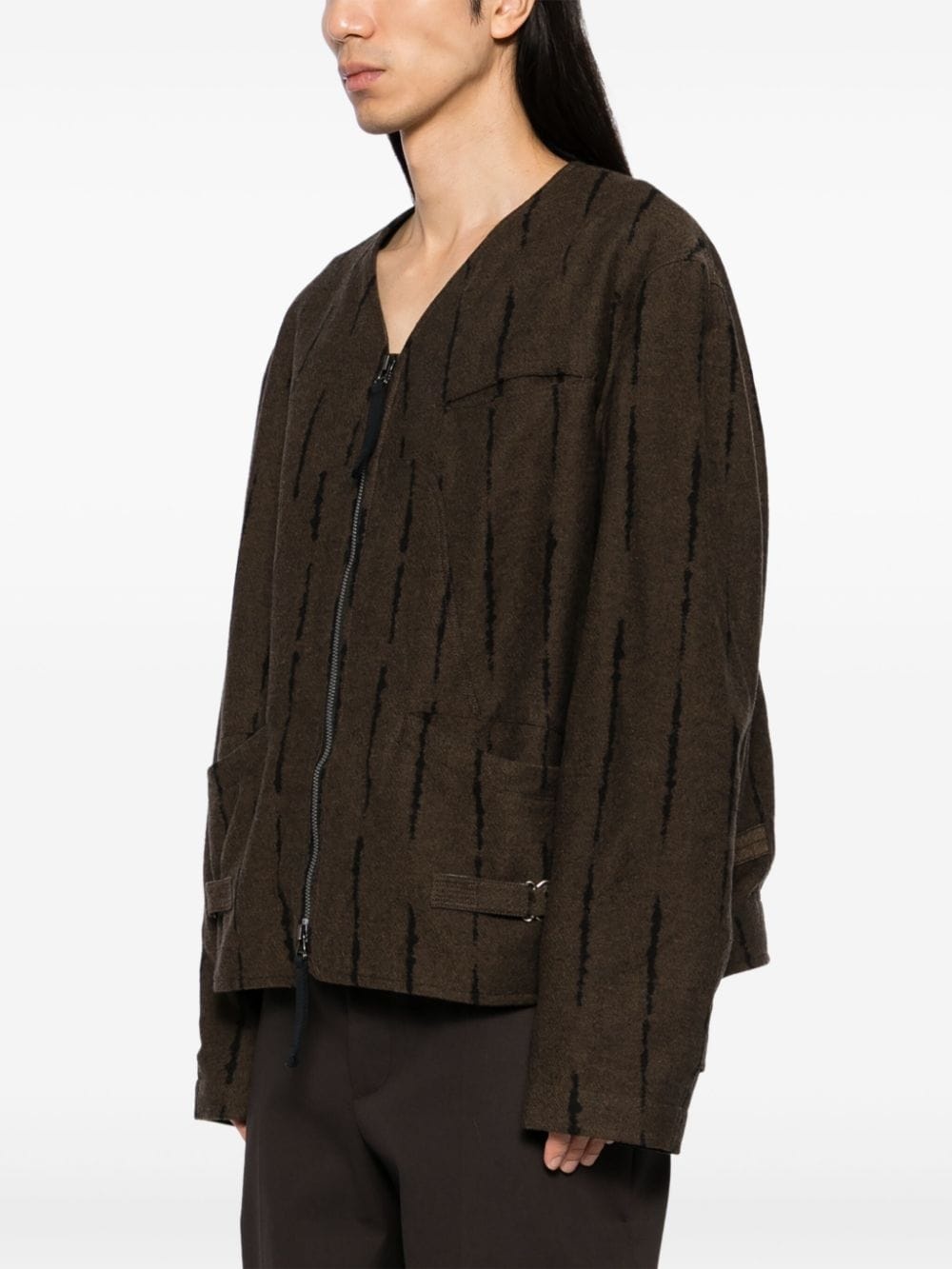 twill weave jacket - 3
