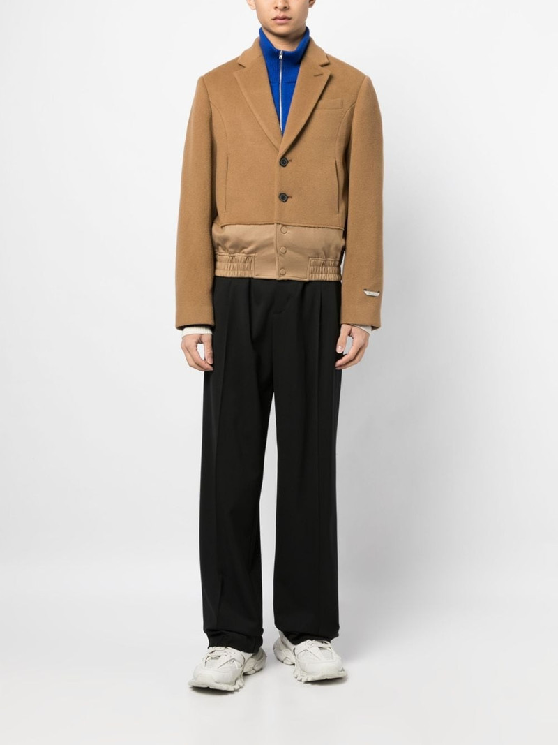 ADER error layered-effect single-breasted blazer outlook