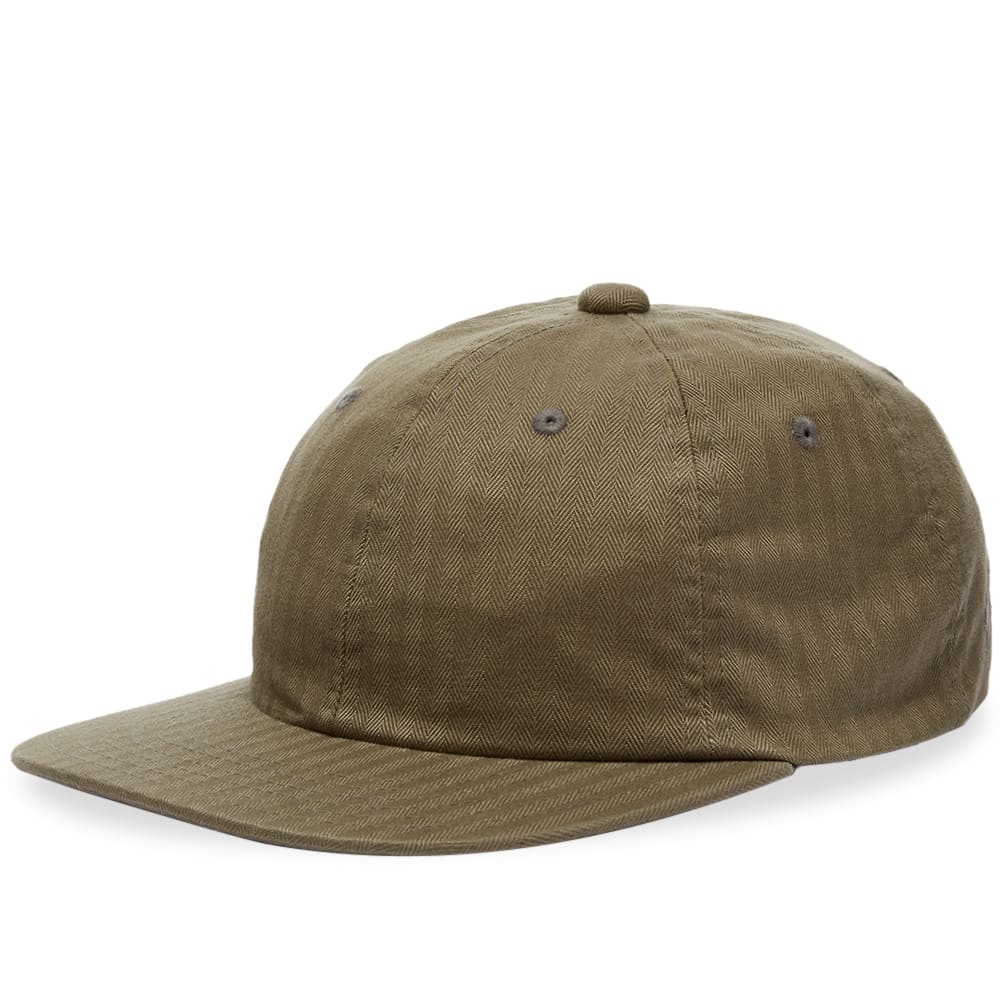 Beams Plus 6 Panel Herringbone Cap - 1