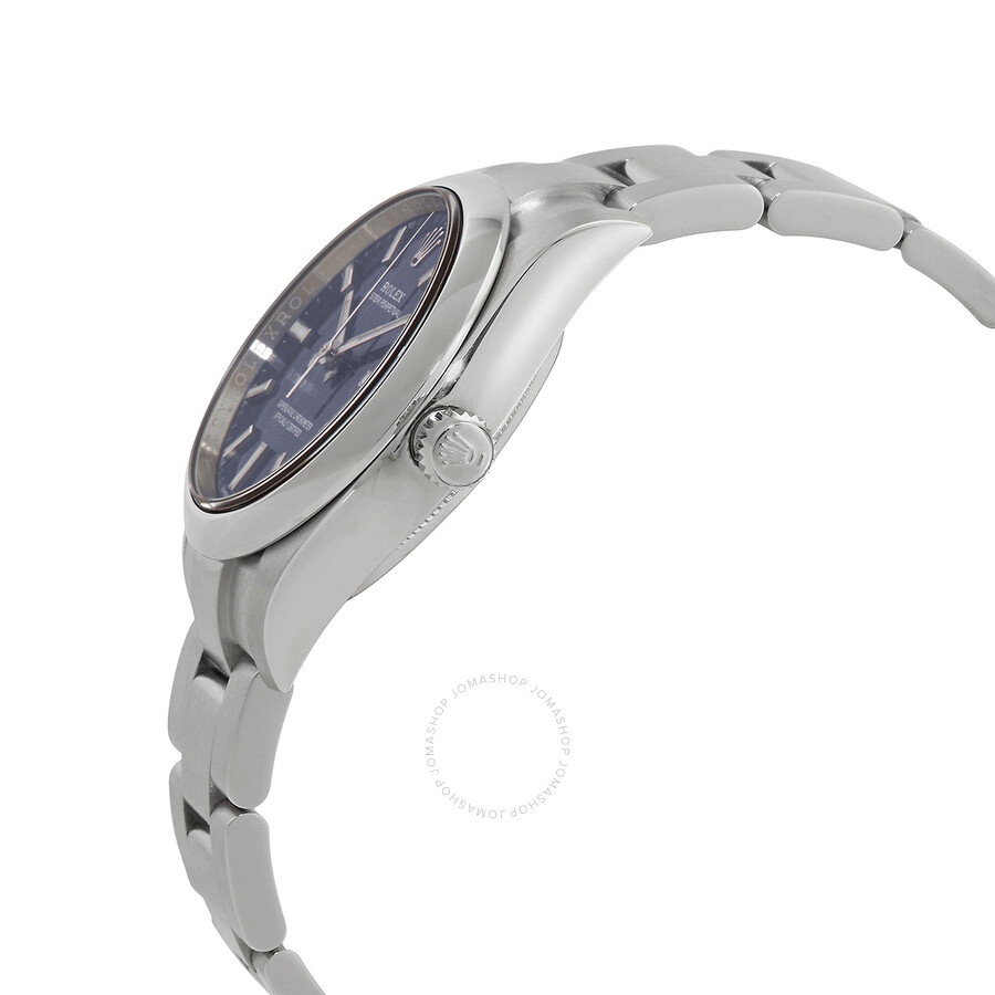 Rolex Oyster Perpetual 34 Automatic Chronometer Blue Dial Ladies Watch 124200BLSO - 2