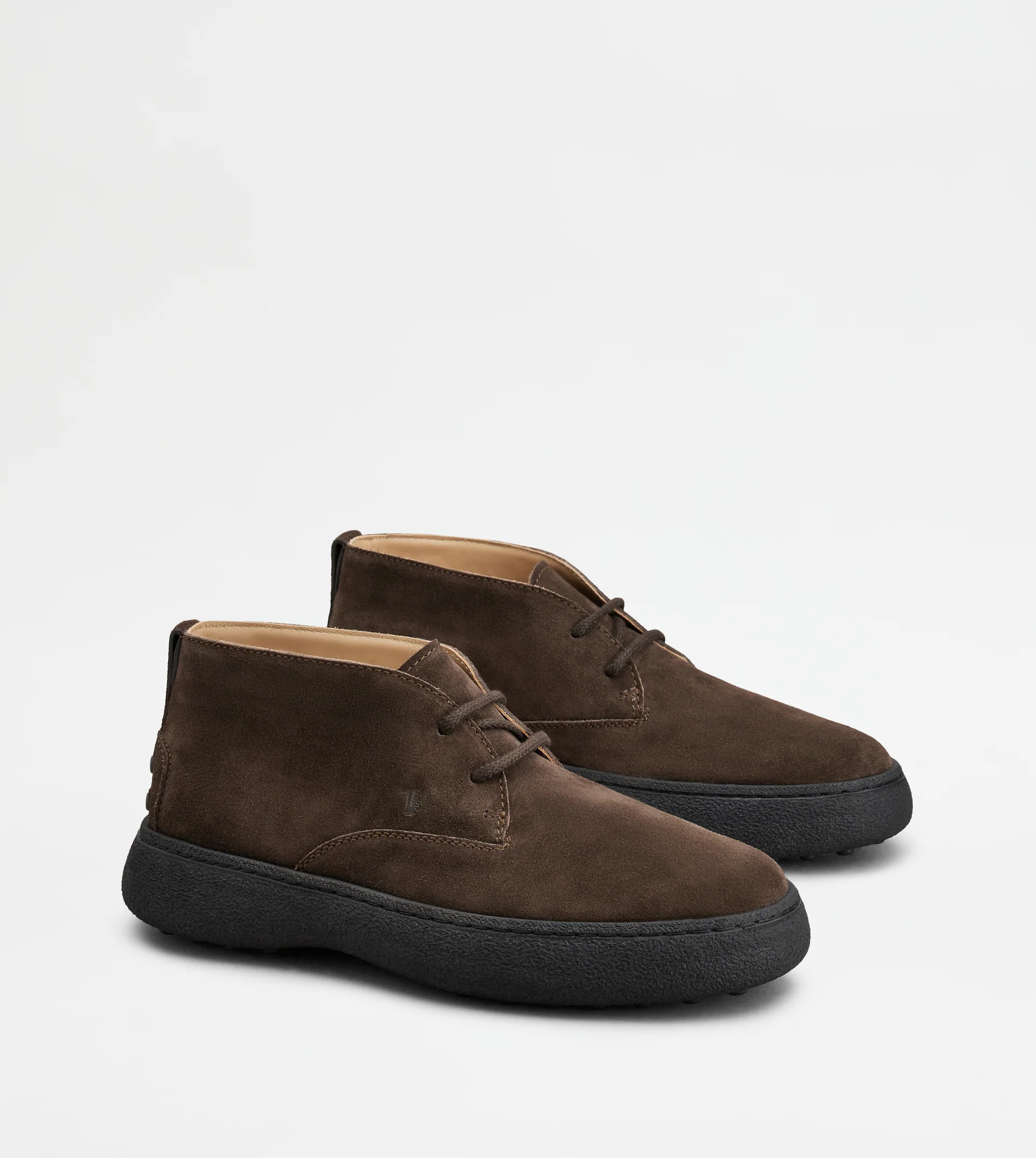 TOD'S W. G. DESERT BOOTS IN SUEDE - BROWN - 3