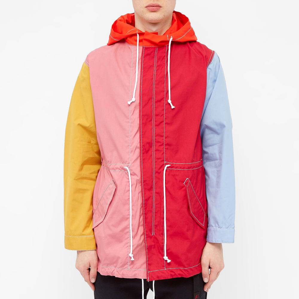 Comme des Garcons SHIRT Colour Block Parka - 4