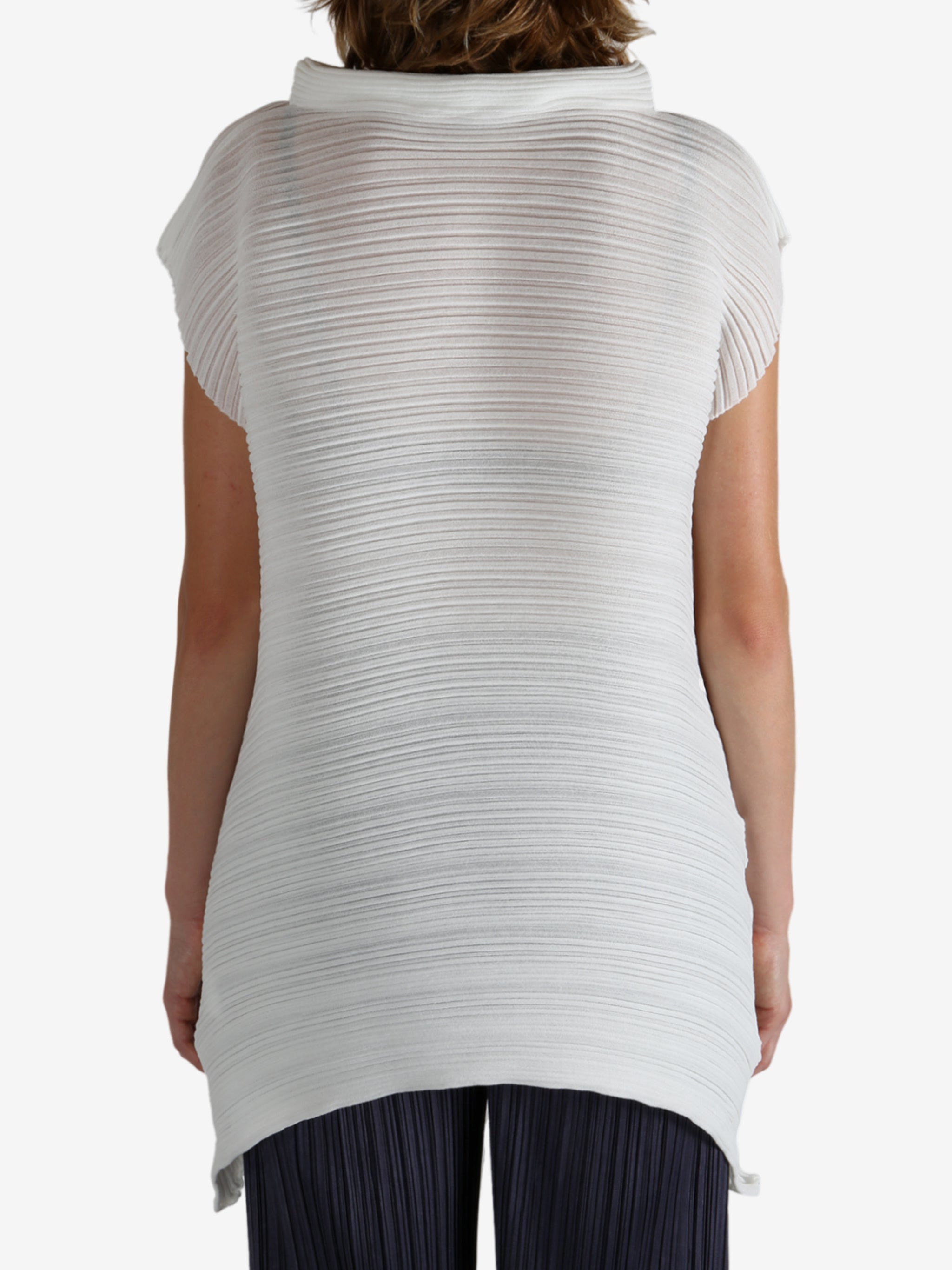 PLEATS PLEASE ISSEY MIYAKE - Women Shee Bounce Knit Shirt - 3