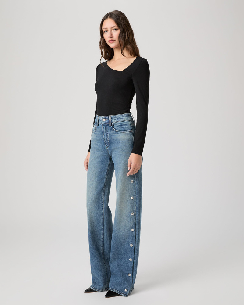 PAIGE Sasha Wide Leg Jean outlook