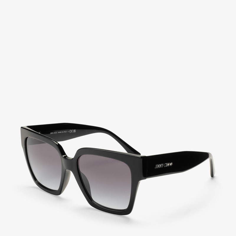 JIMMY CHOO Eli
Black Square Sunglasses outlook