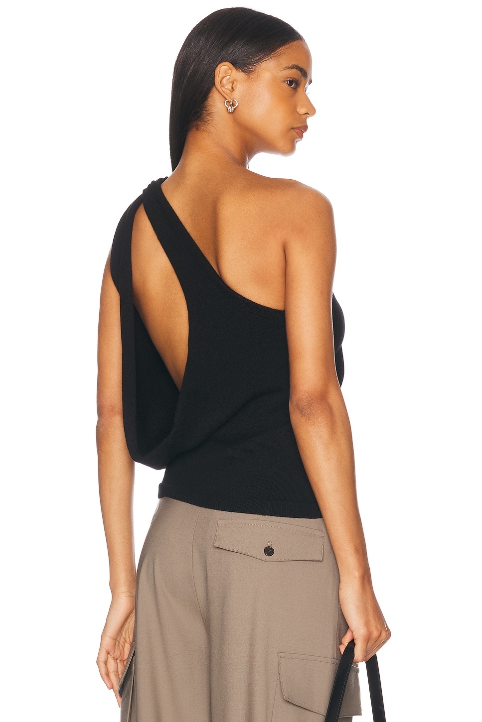 Sculptural Open Back Top - 2