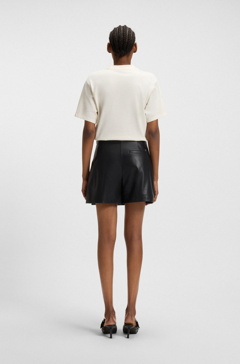 RELAXED-FIT T-SHIRT IN COTTON JERSEY WITH EMBROIDERED MONOGRAM 4