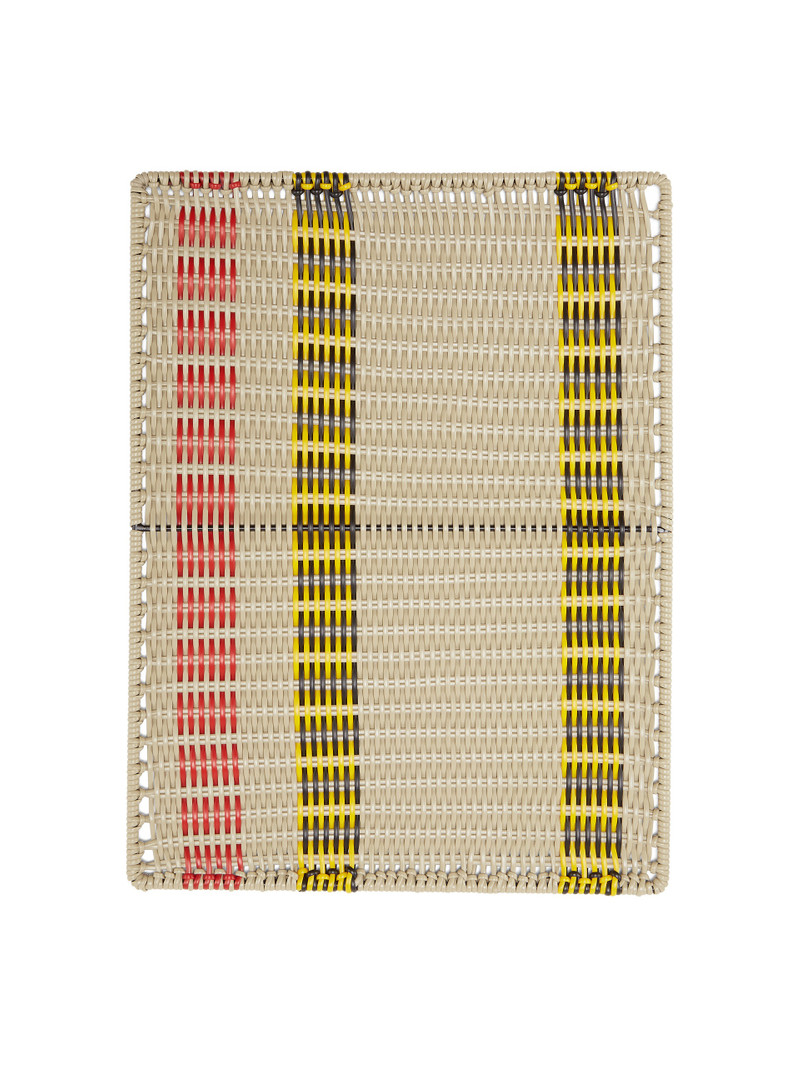 Marni MARNI MARKET RECTANGULAR PLACEMAT WITH MULTICOLOR STRIPED MOTIF outlook