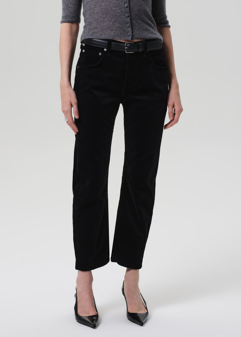 Winslow Boyfriend Corduroy In Black 5