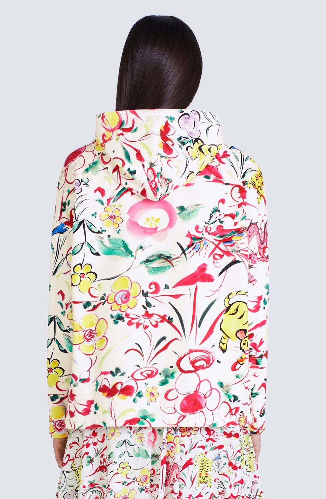 'Akae Ink' hooded sweatshirt - 6
