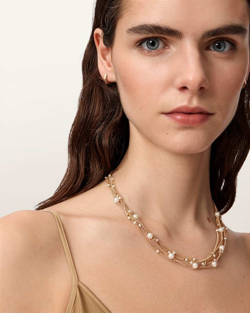 ALLSAINTS RAE MULTI CHAIN NECKLACE outlook